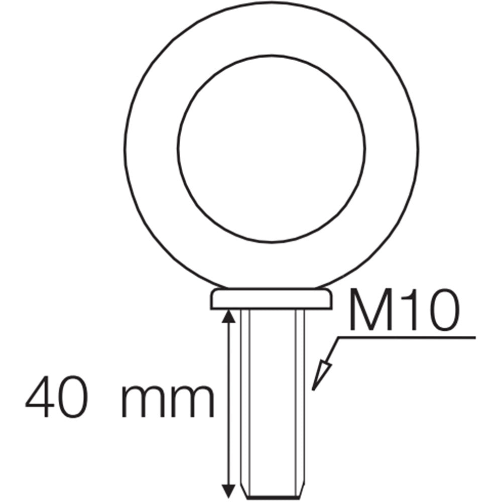 DAS ANL-5 - Eyebolt and Carabiner Set for DAS Loudspeakers