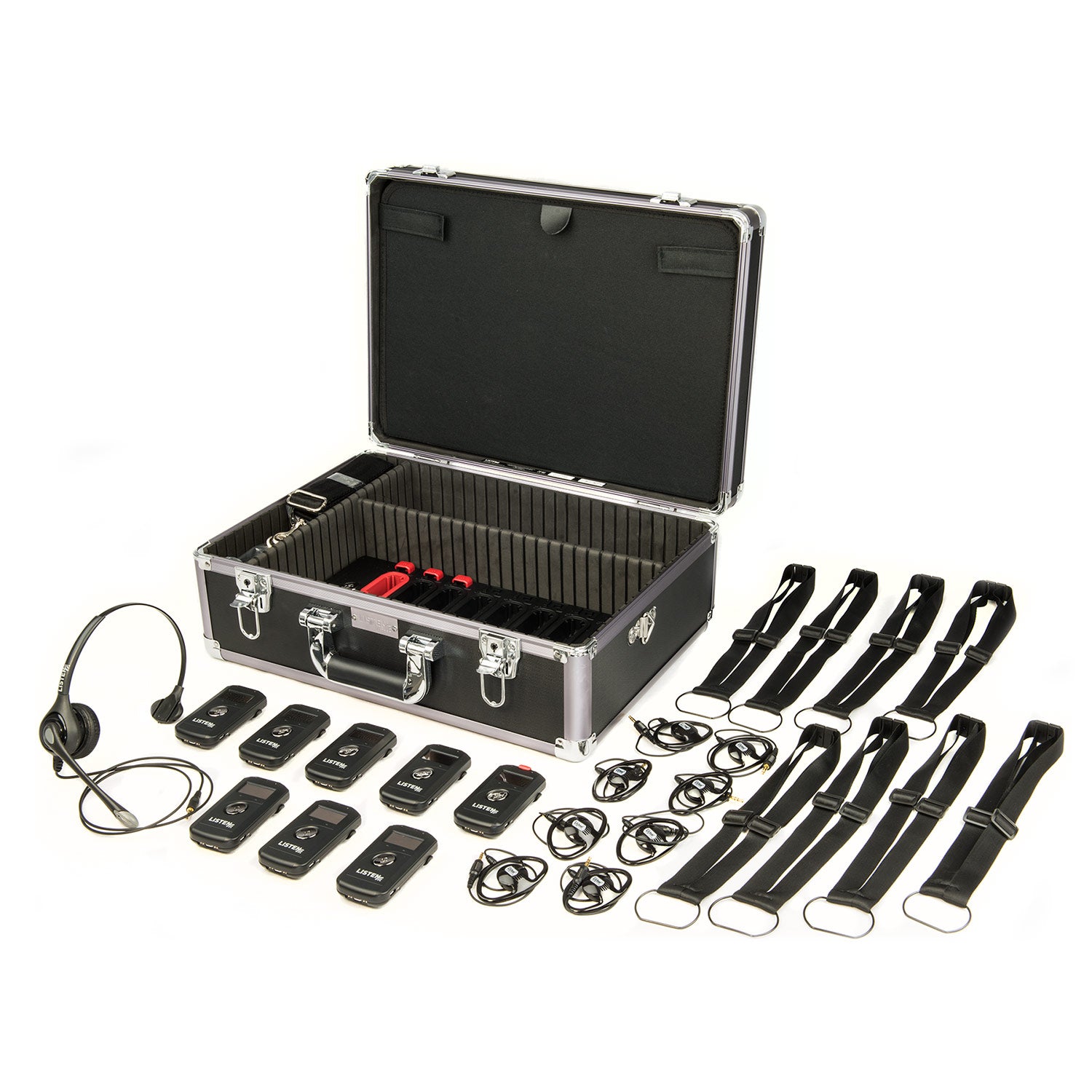 Listen Technologies LKS-2 ListenTALK Base-8 Assistive Listening System