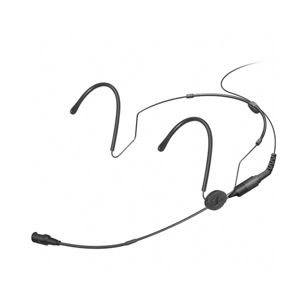 Sennheiser HSP4-EW Headworn Mic Assembly with Cardioid MKE Platinum Variant - Black / EW Connector