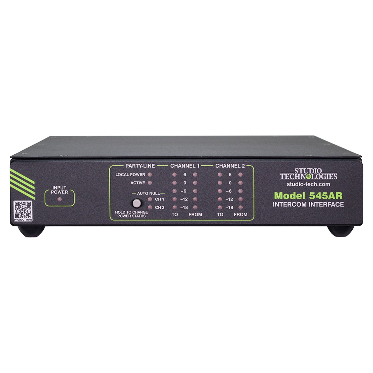 Studio Technologies Model 545A - 2-Wire to 4-Wire Intercom Interface