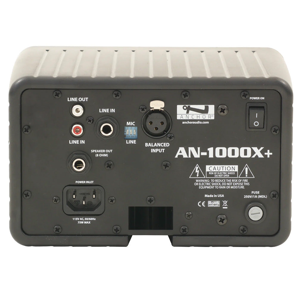 Anchor Audio AN-1000X+ - Portable Powered Monitor Speaker