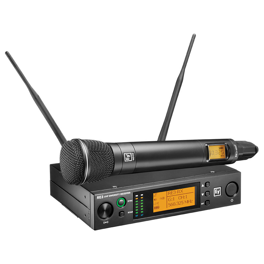 Electro-Voice RE3-ND96 Handheld Wireless System (5H Band / 560 - 596 MHz)