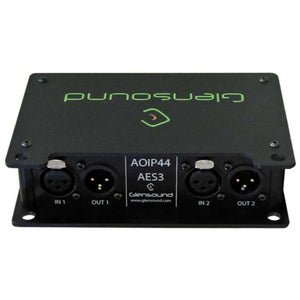 Glensound AoIP44 AES3 - AES3 interface for Dante/ AES67