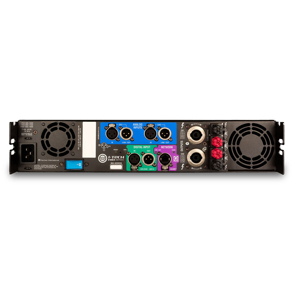 Crown I-Tech 1200HD Two-Channel 4500W @ 4 Ohm Power Amplifier