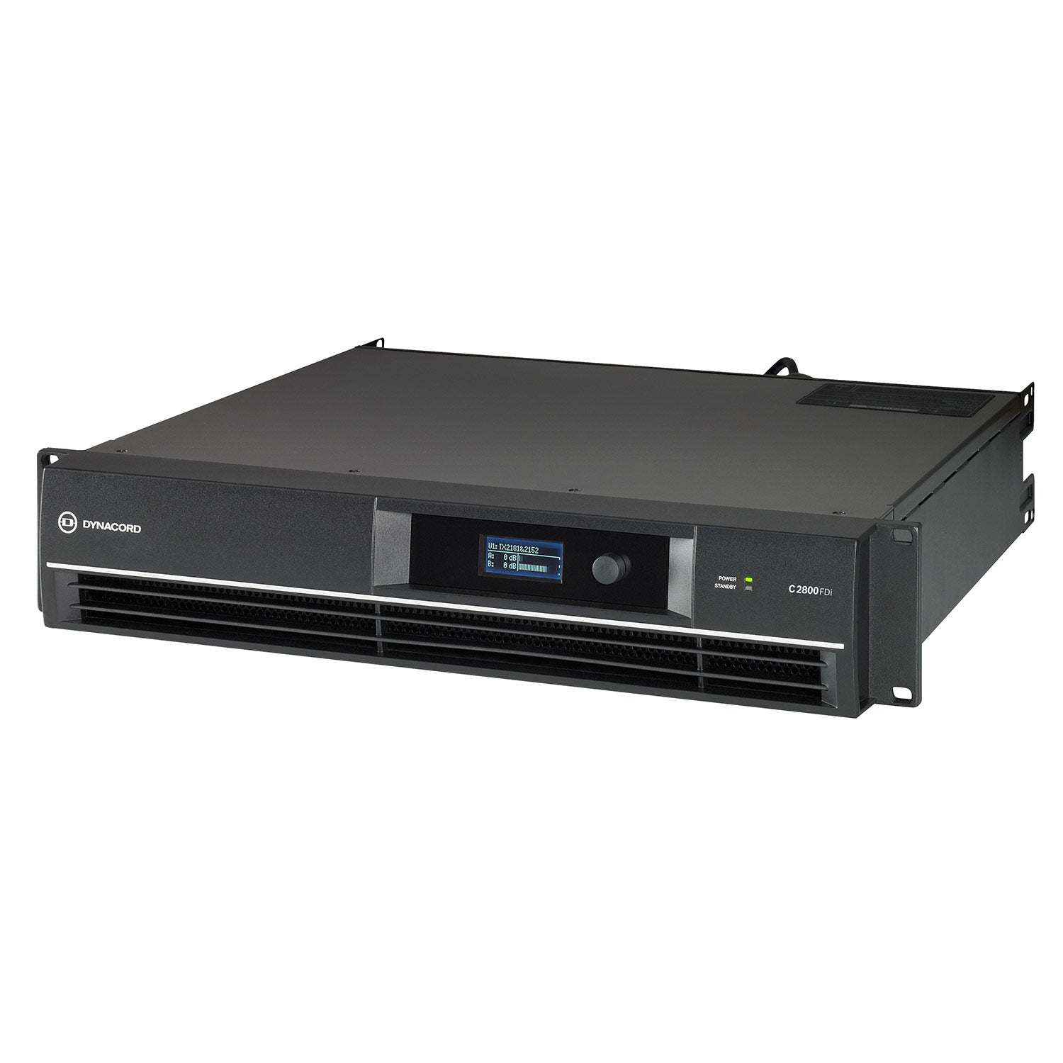 Dynacord C2800FDI 2-Channel 2x1400W Installation DSP Power Amplifier