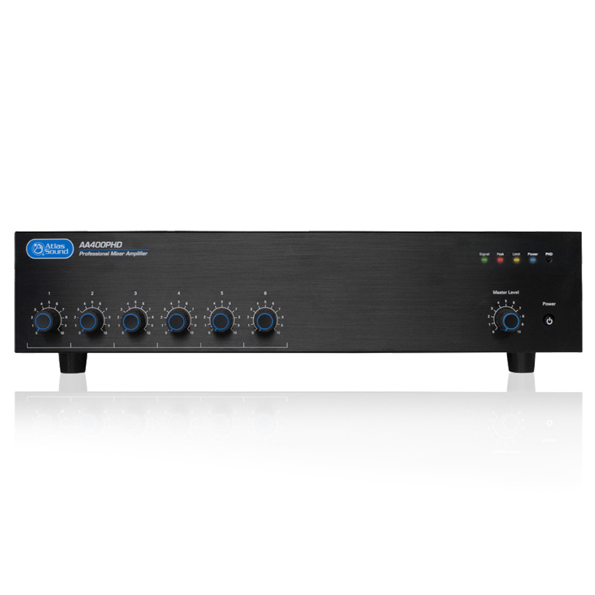 AtlasIED AA400PHD - 6-Input 400-Watt Multi-Load Mixer Amplifier