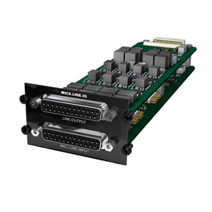 DirectOut MIC8.LINE.IO - 8 Mic/Line Input / 8 Line Output Card for PRODIGY or MAVEN Series