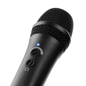 IK Multimedia iRig Mic HD 2 - Handheld Condenser Microphone for Smartphones or Tablets