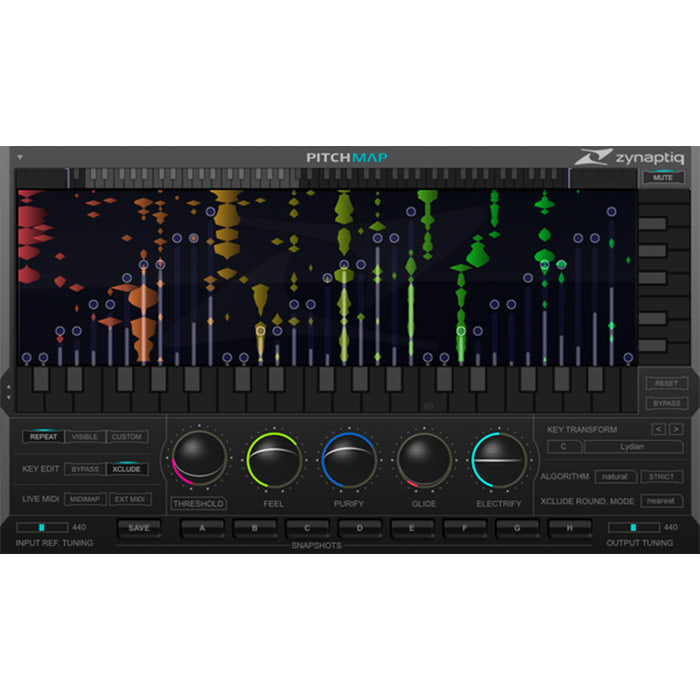 Zynaptiq Pitchmap - Pitch Editor Plugin (VST/AU/AAX/RTAS)
