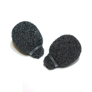 Rycote 75307 Mini Lavalier Mic Foam Windshield (2 Pack) - Black