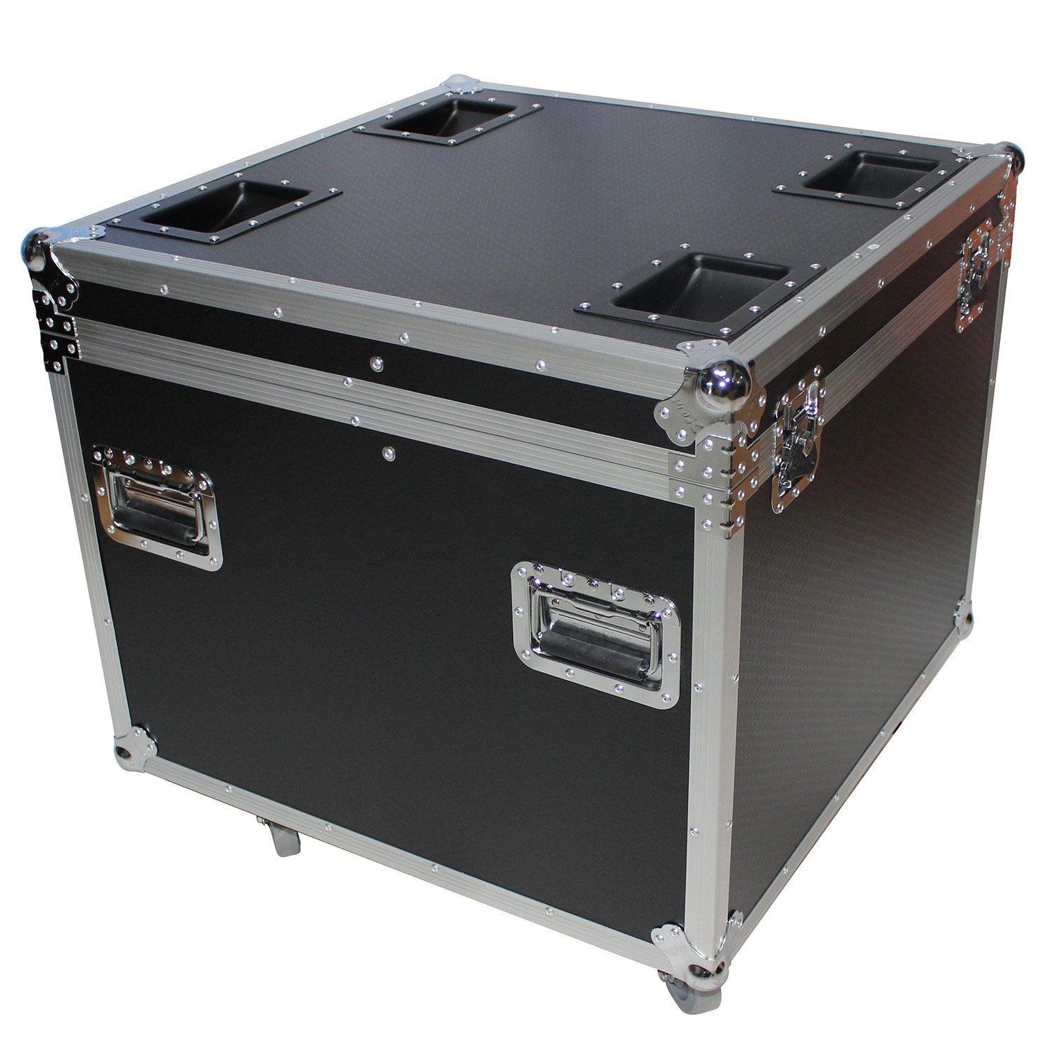 ProX XS-UTL6 - Utility Case 3/8" Plywood W/ 4 X 4" Caster & Top Dishes