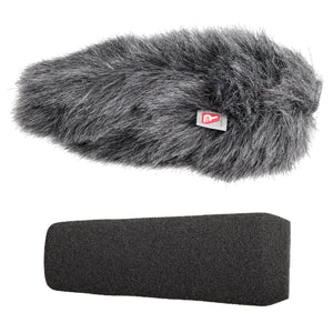 Rycote 74726 10Cm Sgm Foam Windscreen And Windjammer - Large Hole (24-25 Mm Microphones)