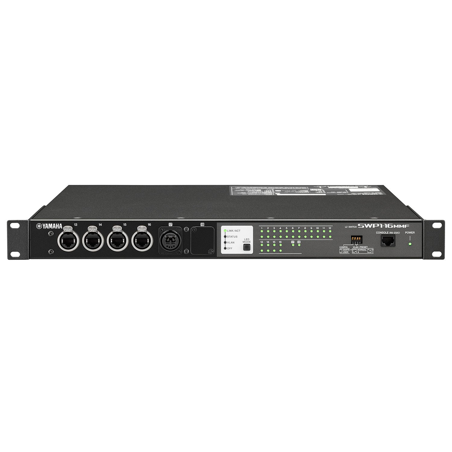 Yamaha SWP1-16MMF - L2 Audio Networking Switch
