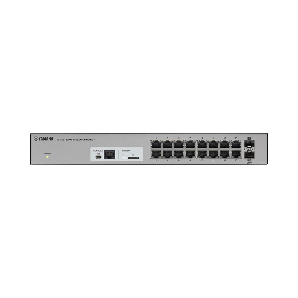 Yamaha SWR2310-18GT - L2 Switch for Audio Networks
