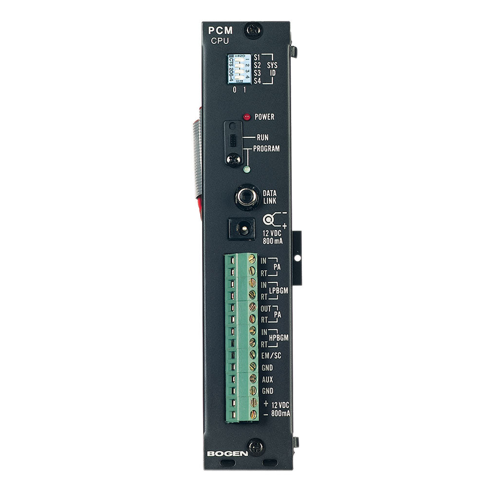 Bogen PCMCPU Central Unit for PCM2000 Telephone Paging Systems