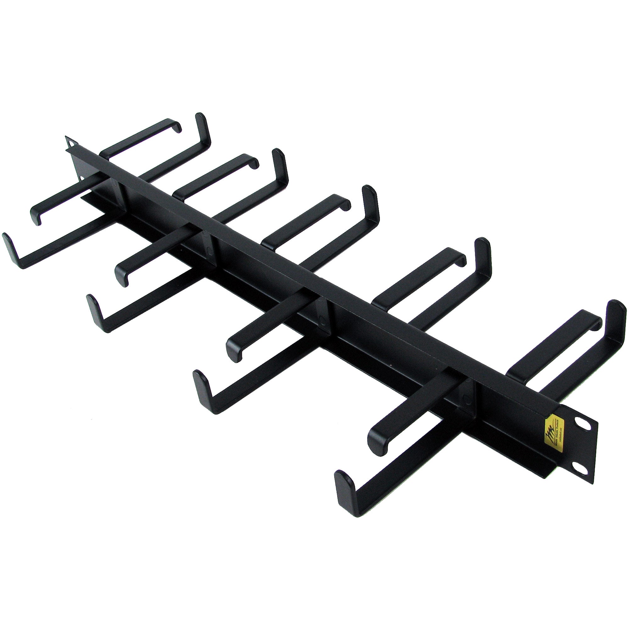 Middle Atlantic HCM-1DR - Horizontal Cable Manager (1 RU Front / Rear D-Ring)