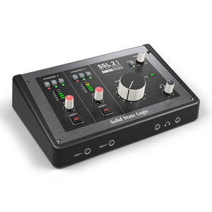 SSL SSL 2 MkII - 2-Input 2-Output USB Audio Interface with SSL Preamps and 4K Processing