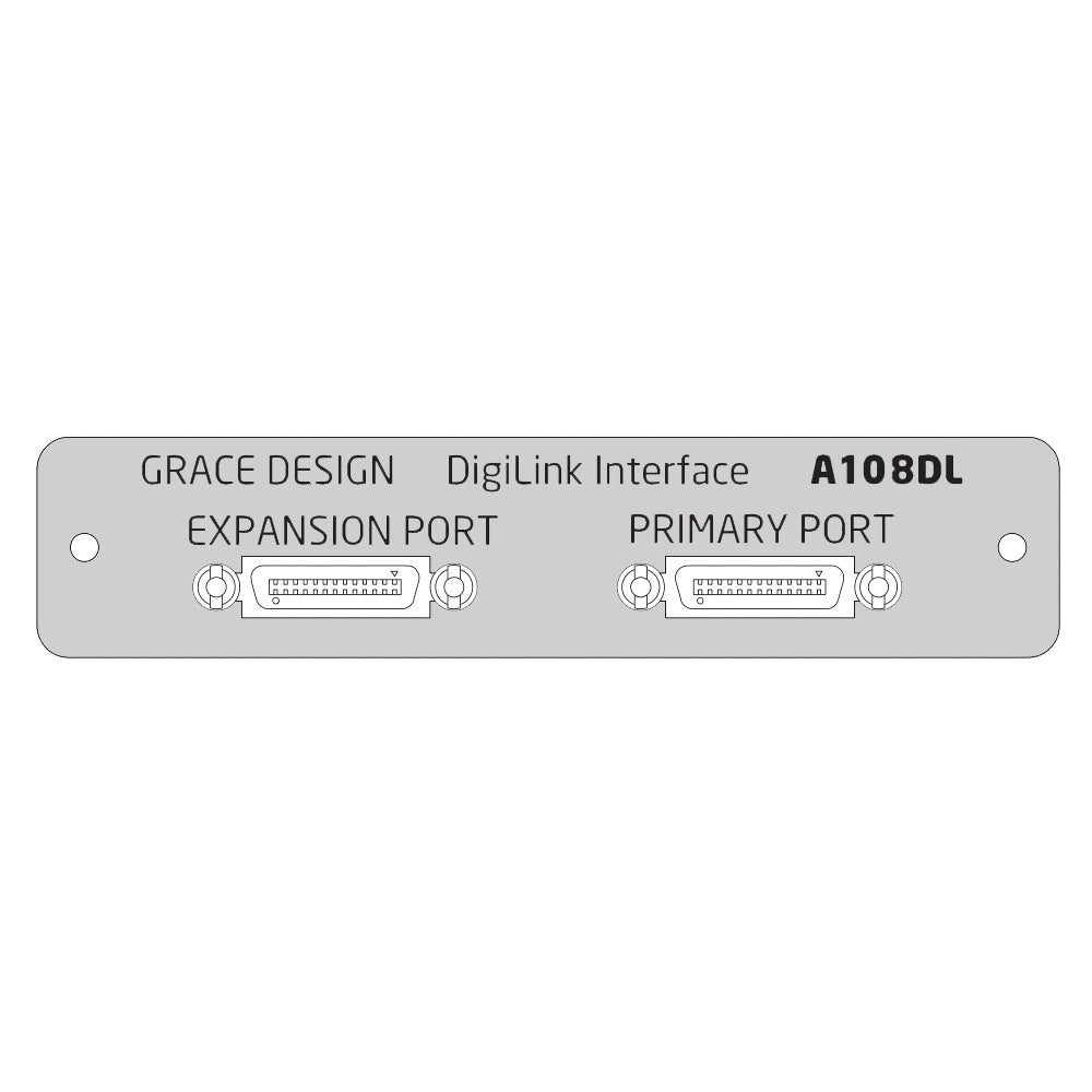 Grace Design A108DL - Pro Tools DigiLink Option Card for m108 (Field Installed)