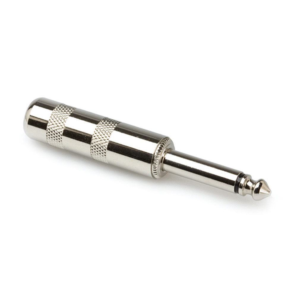 Hosa PLG-025W-BULK Connector, 1/4 inch TS, Wide Opening