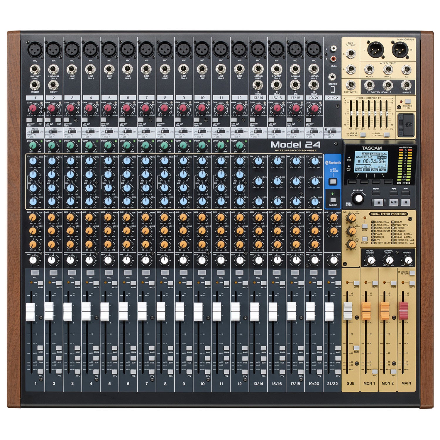 Tascam Model 24 Mixer / Interface / Recorder