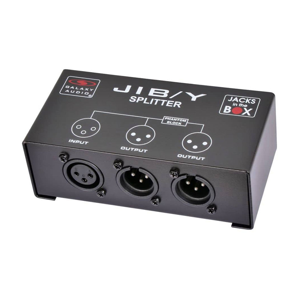 Galaxy Audio JIB/Y - 2-Way XLR Splitter