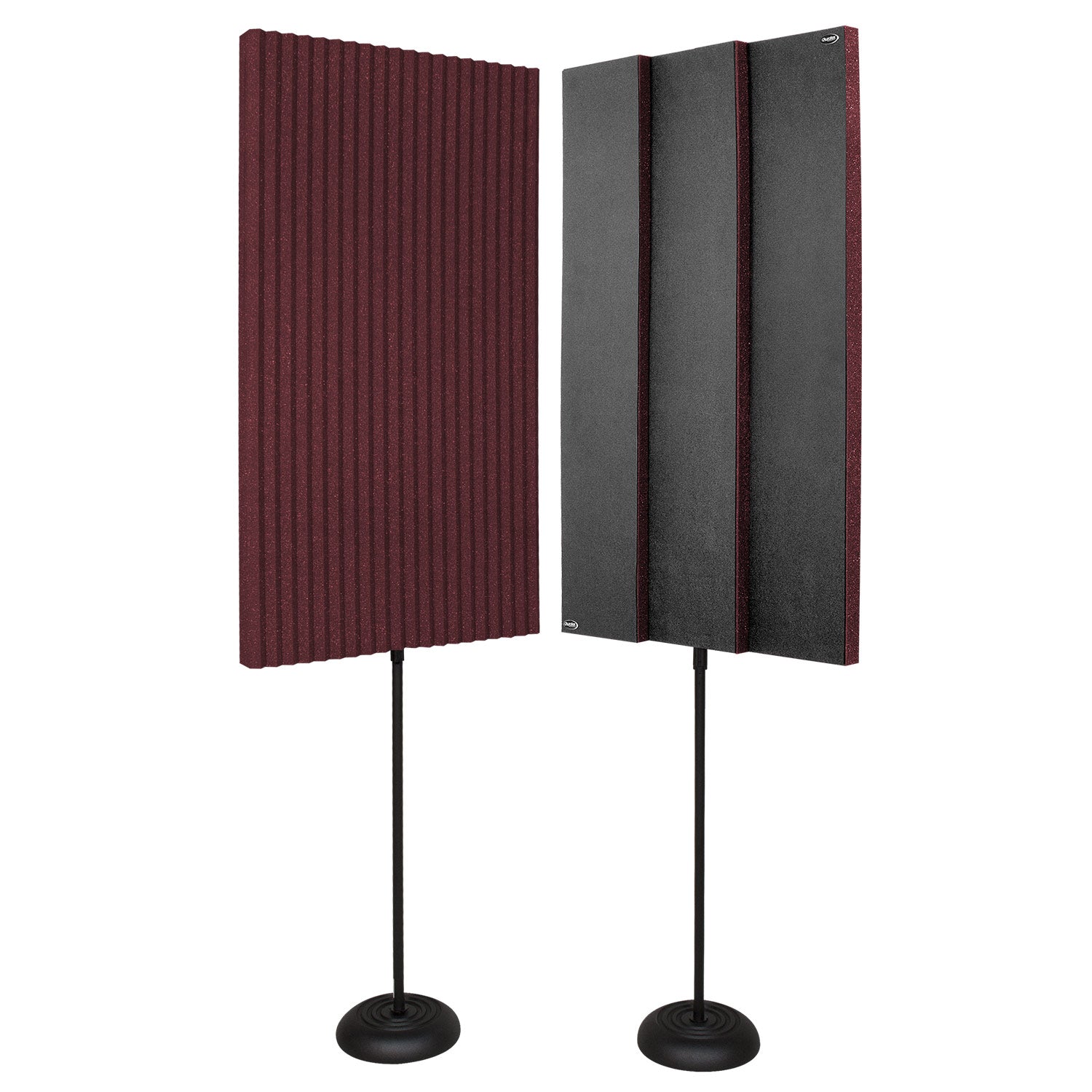 Auralex ProMax Panels (Pair with 2 Floor Stands) - Burgundy