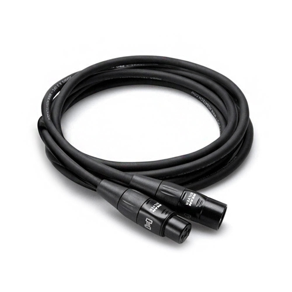 Hosa HMIC-015 Pro Microphone Cable, REAN XLR3F to XLR3M, 15 feet
