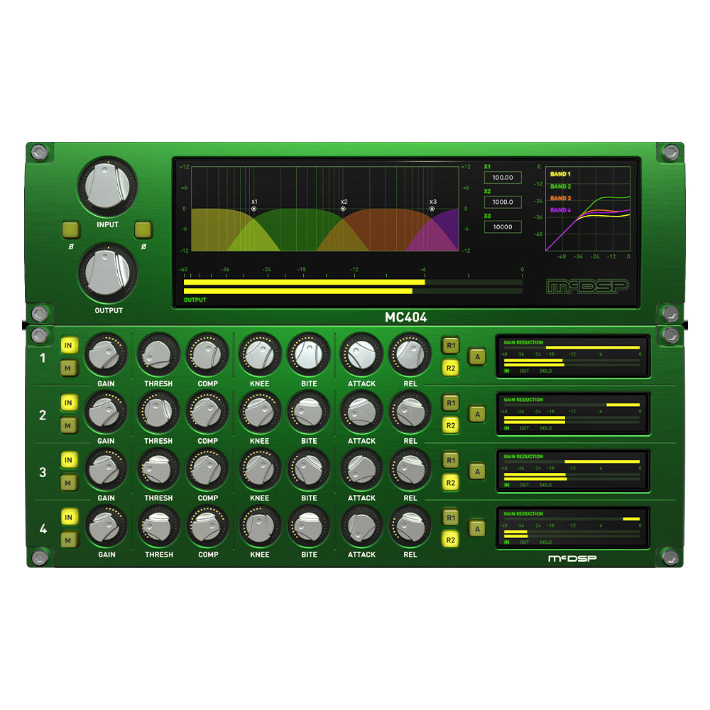 McDSP MC2000 Native V7 - Multi-Band Compressor Plugin (VST/AU/AAX Native)