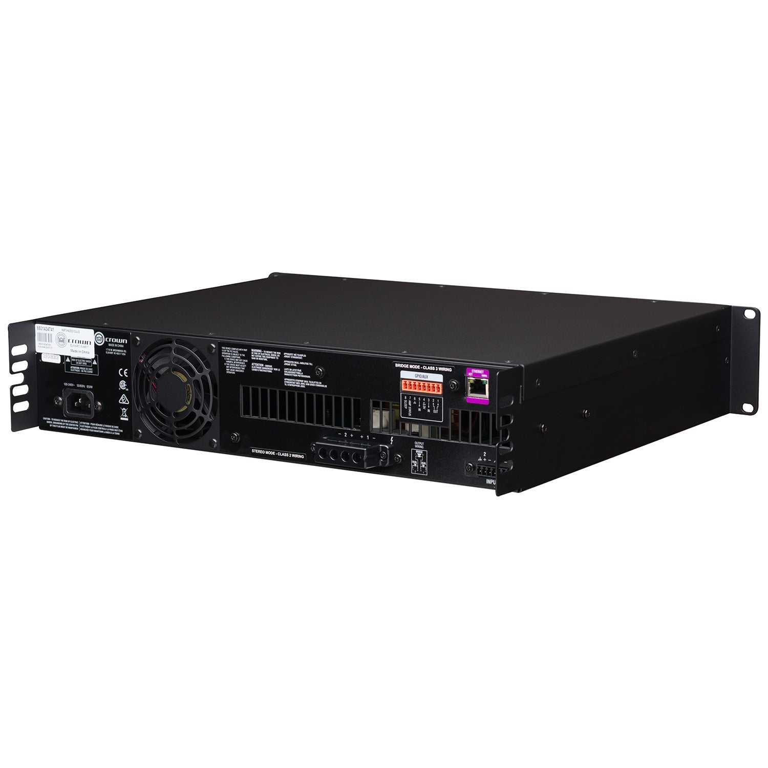Crown CDi 4|600BL - DriveCore Four-Channel 600-Watt Power Amplifier with BLU Link