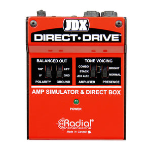 Radial Engineering JDX Direct-Drive Amp Simulator and Direct Box