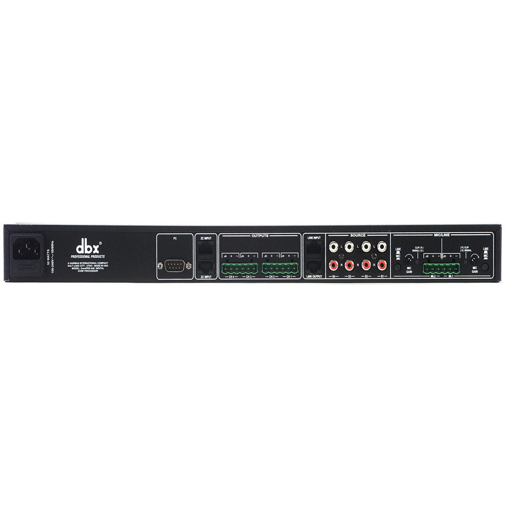DBX ZonePRO 641 Six-input / Four-output Remote Controlled Digital Zone Processor