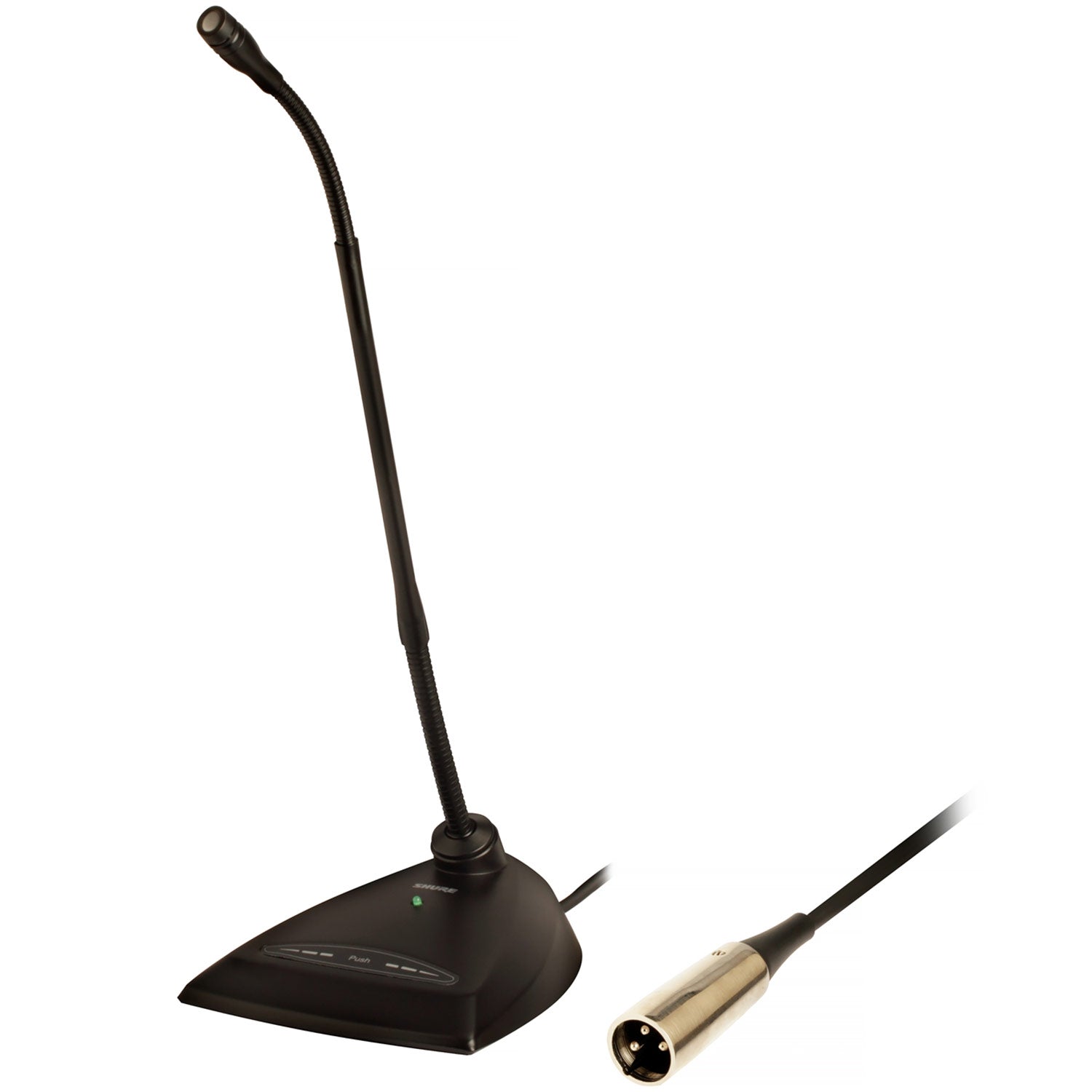 Shure MX412/N Microflex 12 Inch Gooseneck Microphone (No Cartridge, Podium Mount)