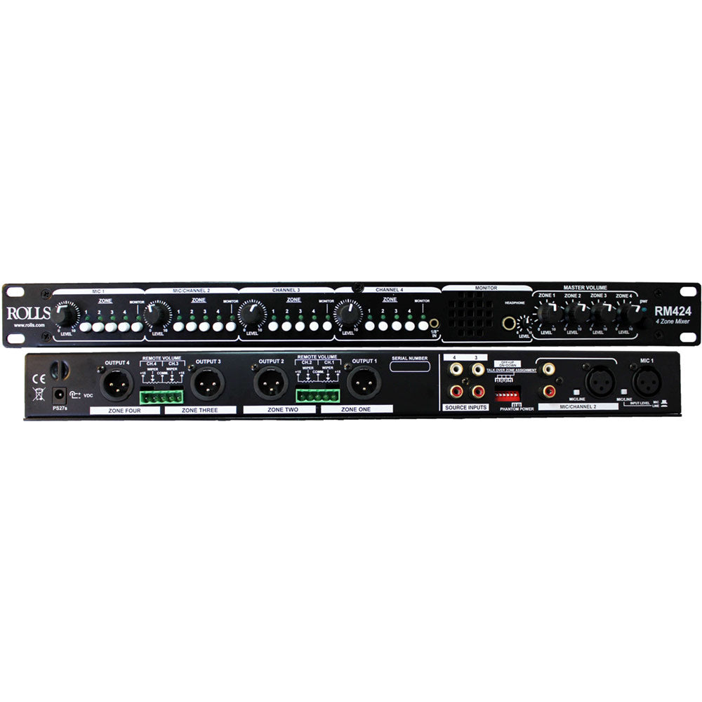 Rolls RM424 Four Zone Installation Mixer