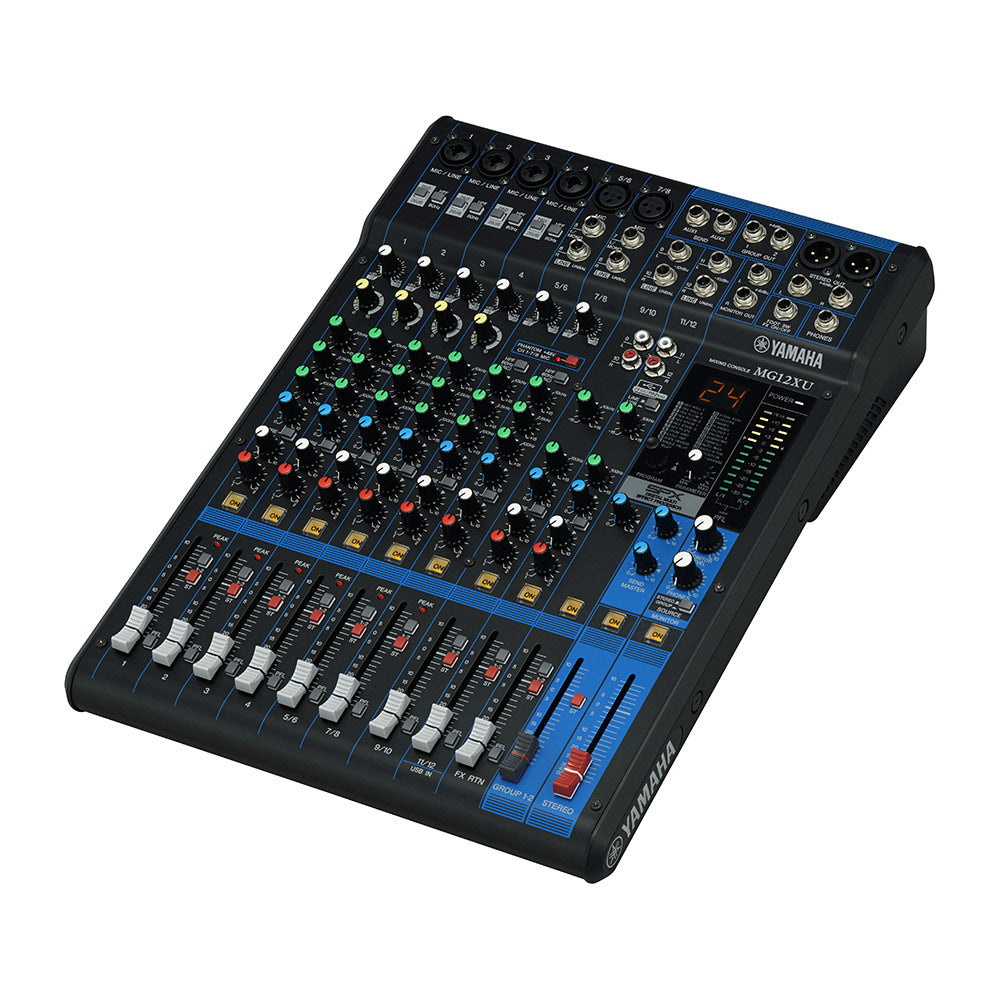 Yamaha MG12XU 12-Channel Compact Mixer (with SPX Effects and USB)