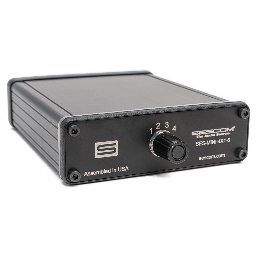 Sescom SES-MINI-4X1-6 Passive Audio Signal Splitter