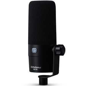 PreSonus PD-70 Dynamic Vocal Microphone for Broadcast, Podcasting, and Live Streaming