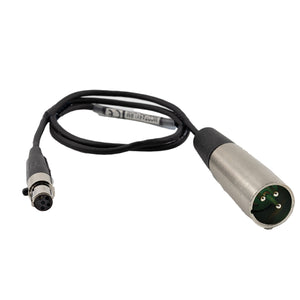 Lectrosonics MCDTA5XLRM - TA5F to XLR Male Digital Audio Cable for DCHR