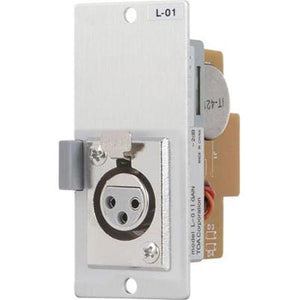 TOA L-01F Line Matching Input Module for 900 Series Amplifiers - Balanced Female XLR