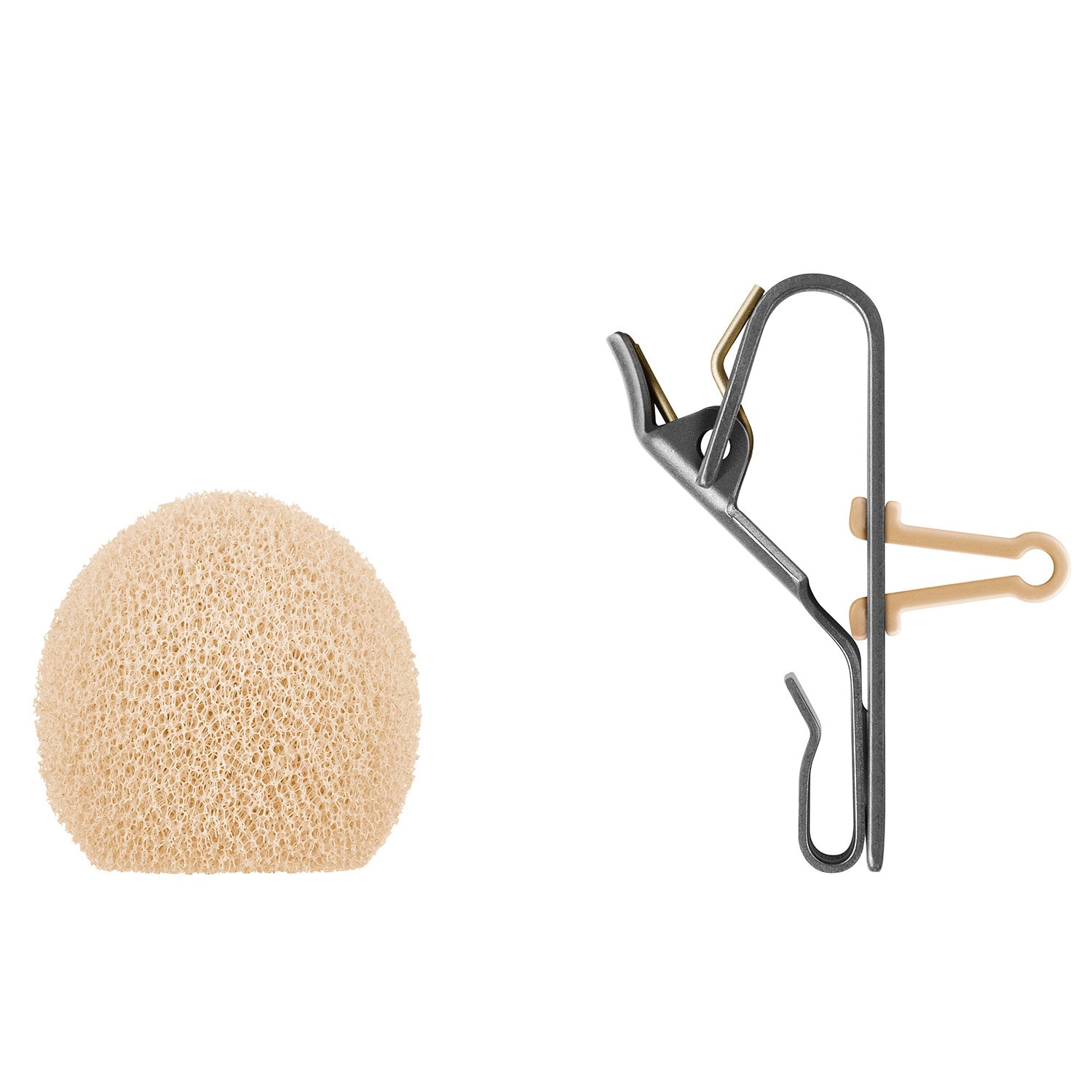 Sennheiser MKE Essential Omni Lavalier Microphone (Beige with 3-Pin Lemo)