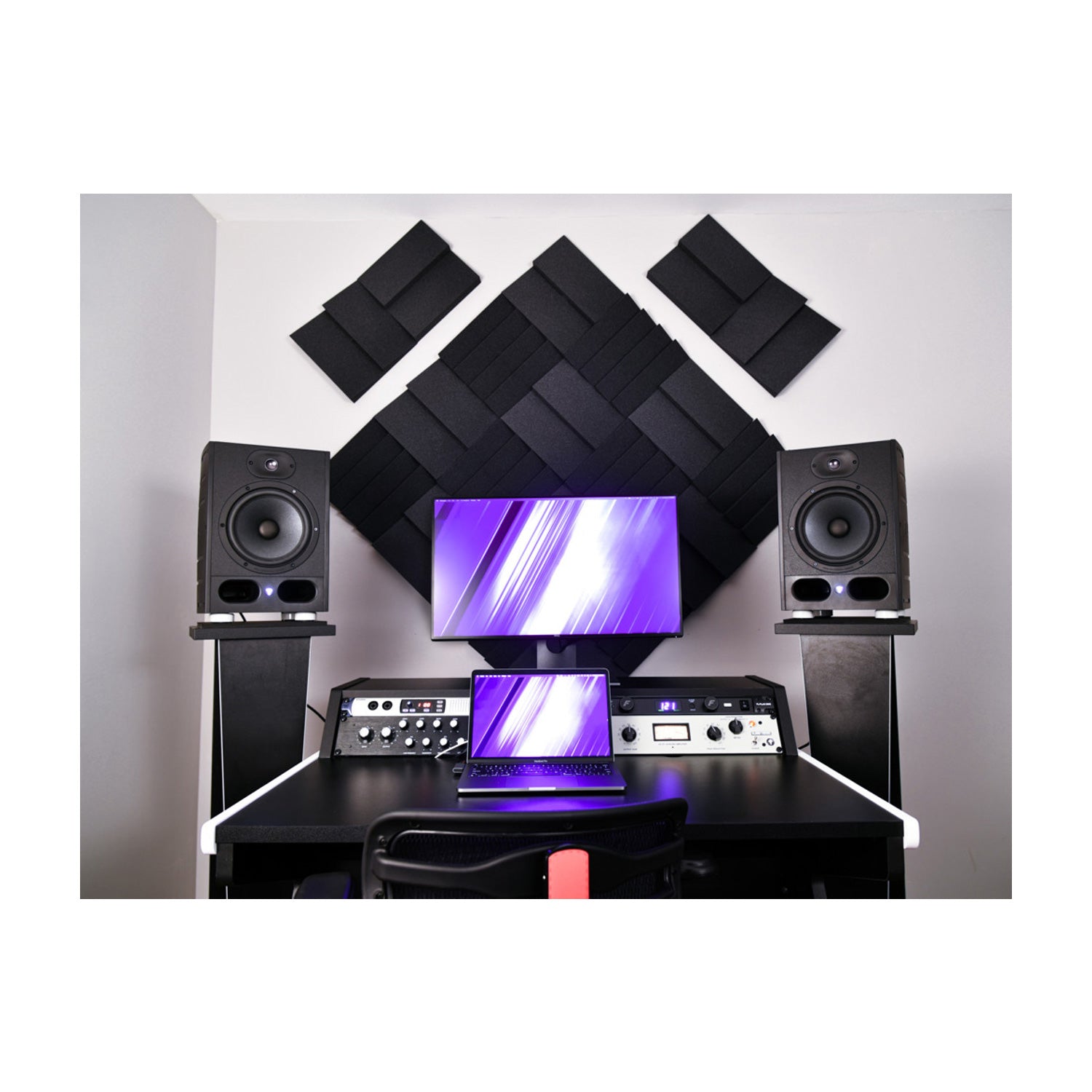 Auralex Streamer Starter Kit - Content Creator Solution (Charcoal/Charcoal)