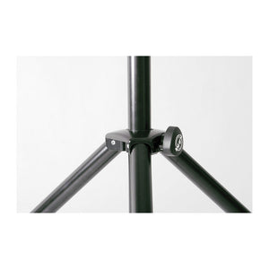 K + M 214/6 Adjustable 110 Pound Capacity Tripod Speaker Stand - Black