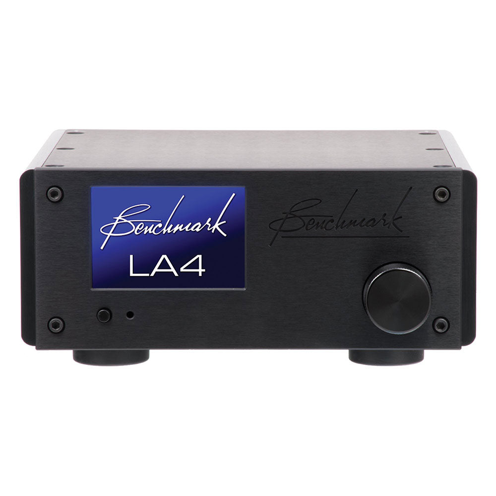 Benchmark LA4 Line Amplifier for Hi-Fi and Studio Power Amps (Black)