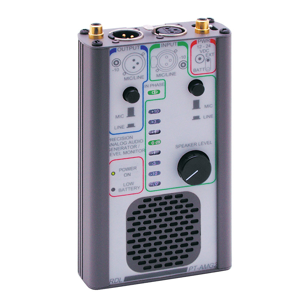 RDL PT-AMG2 Portable Audio Signal Generator & Monitor