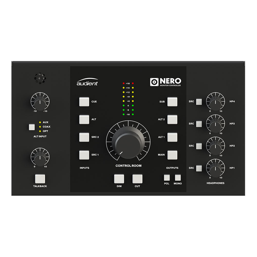 Audient Nero - Studio Monitor Controller with Headphone Amp and Talkback