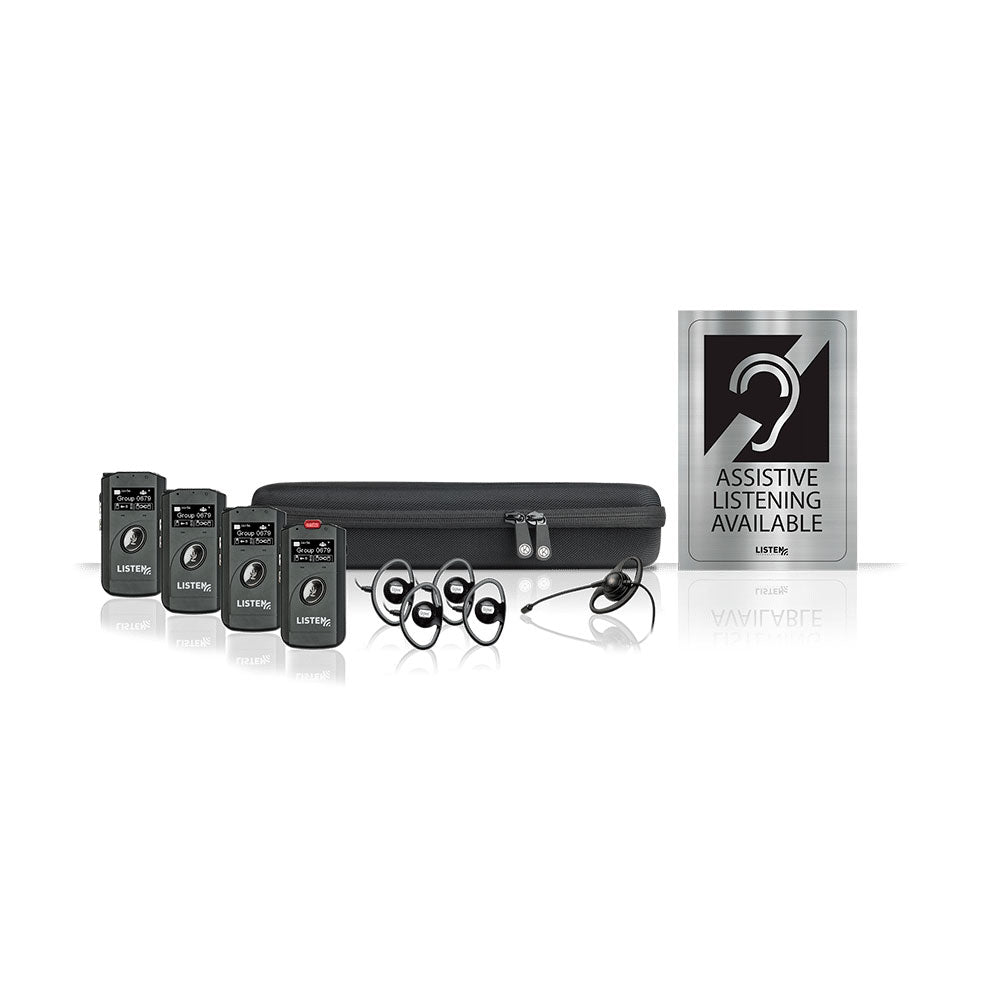 Listen Technologies LKS-4-A1 ListenTALK Portable ADA Kit