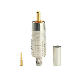 Canare RCAP-C4A 75 Ohm RCA Video Crimp Connector for LV-61S