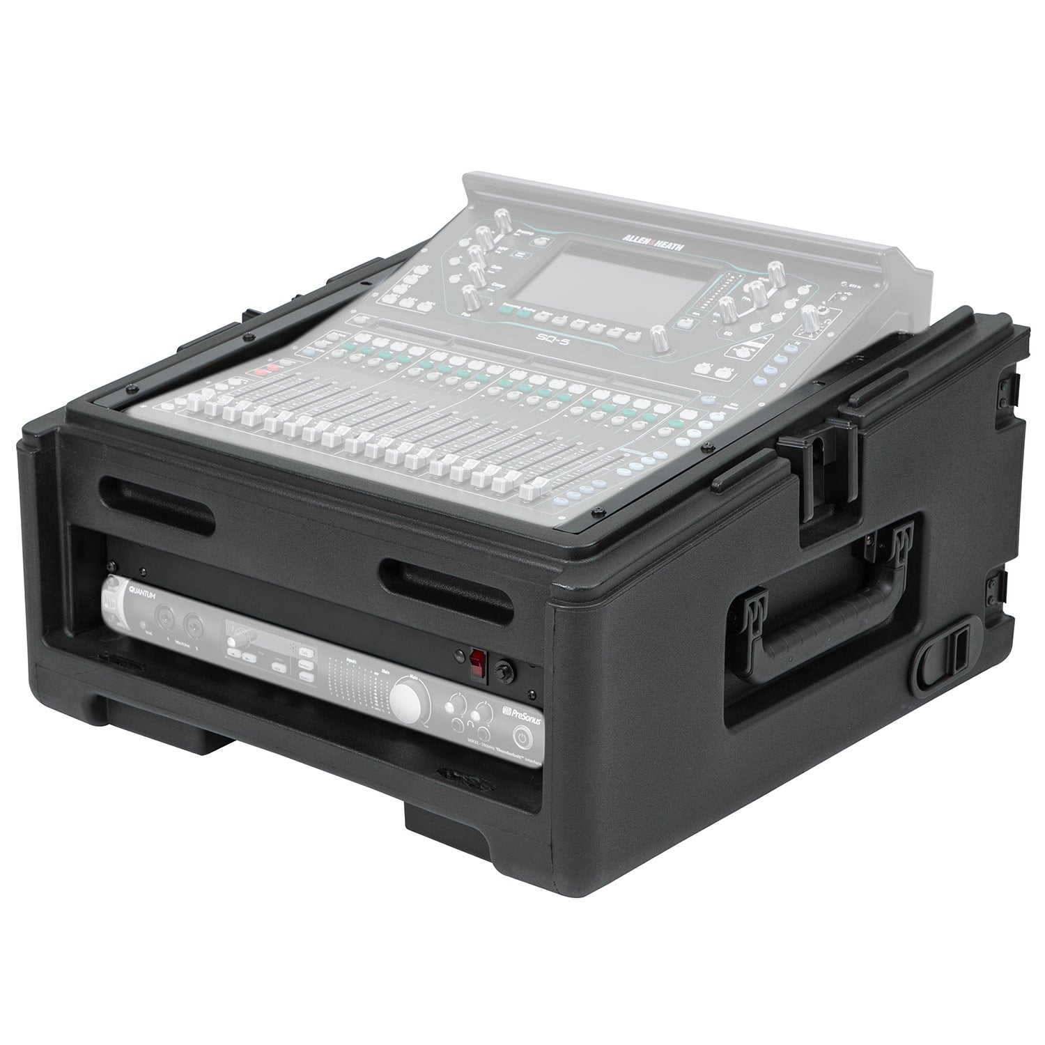 SKB 1SKB-R102W - 10 x 2 Compact Rolling Rig with Handle and Wheels