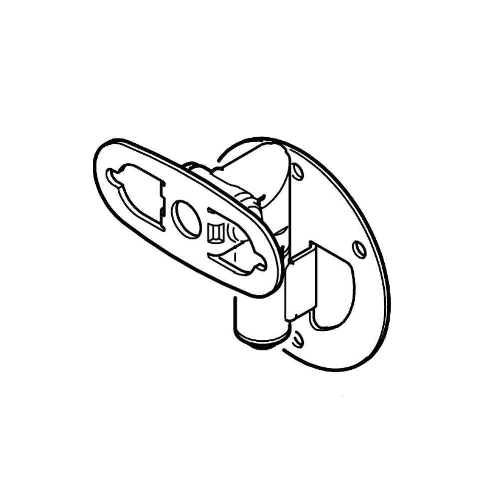 Genelec 8000-422W Swivel Wall Mount for 8000 Series (White)