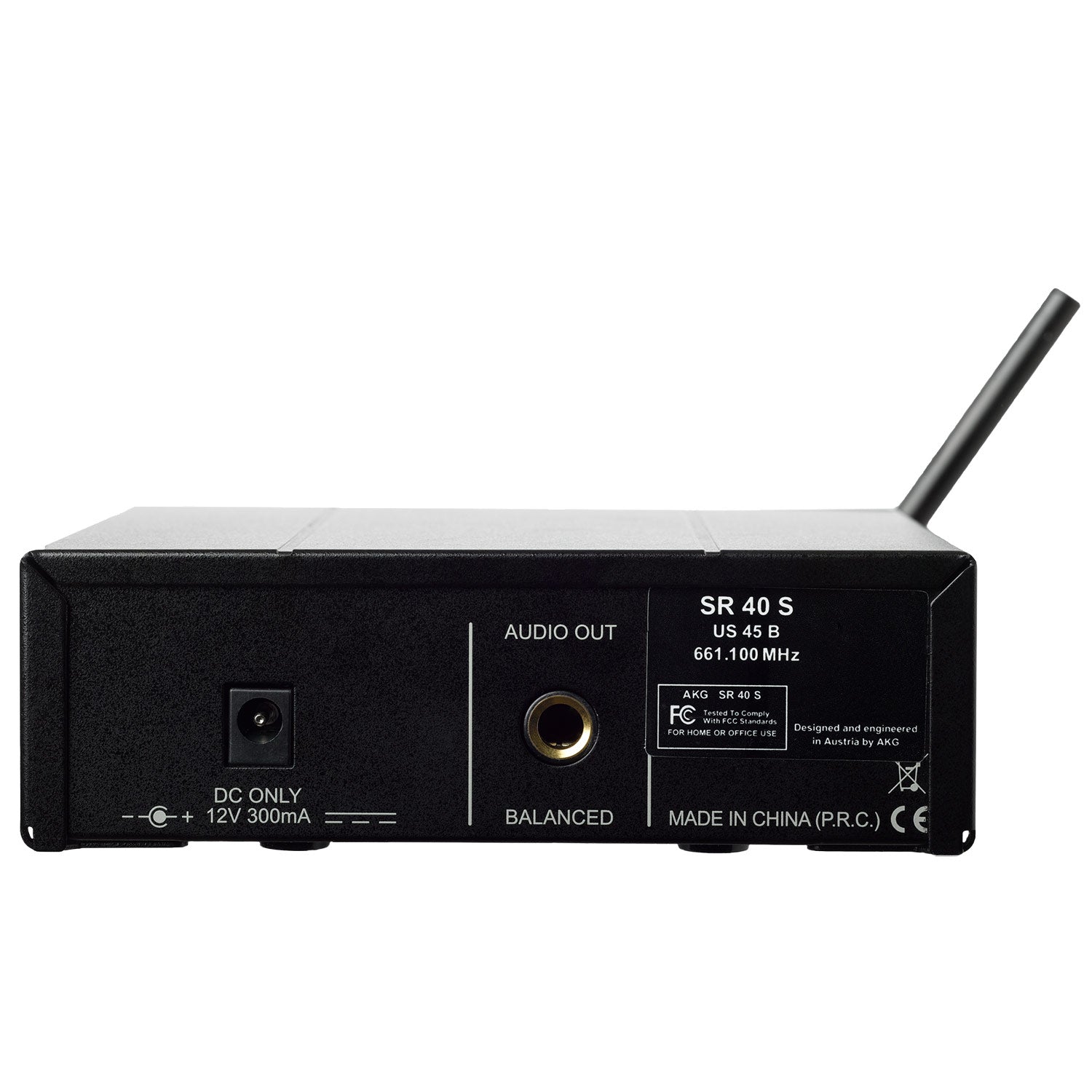 AKG WMS40 Mini Single Vocal Set - Handheld Wireless System (US25D Band/540.4 MHz)