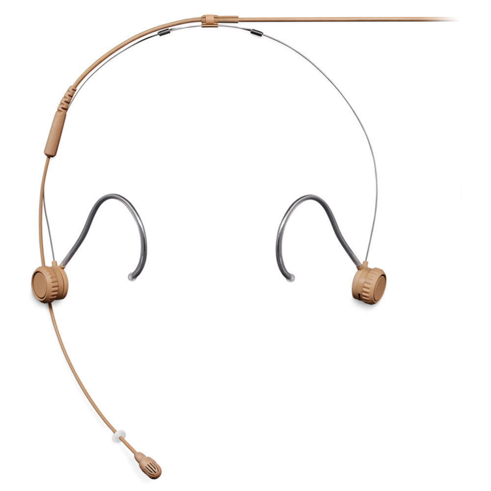 Shure TH53C/O-MTQG Omnidirectional Subminiature Headset Microphone (TA4F (TQG)/Cocao)